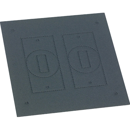Sigma Engineered Solutions Sigma Engineered Solutions Square Cross Linked Polyethylene Foam 2 gang Replacement Gasket 14003